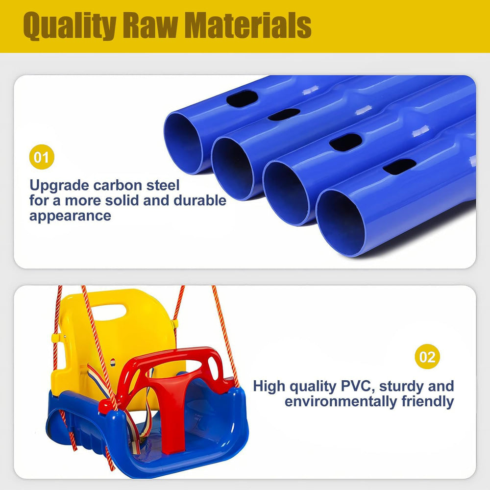 FCOUMY metal assembly steps shown for quick setup