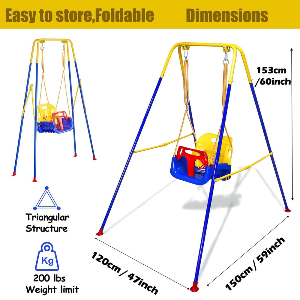 FCOUMY swing for indoor and outdoor use encouraging active outdoor fun