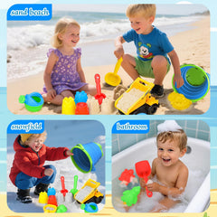 Fegalop shovel and rake set promotes digging and fine motor skills
