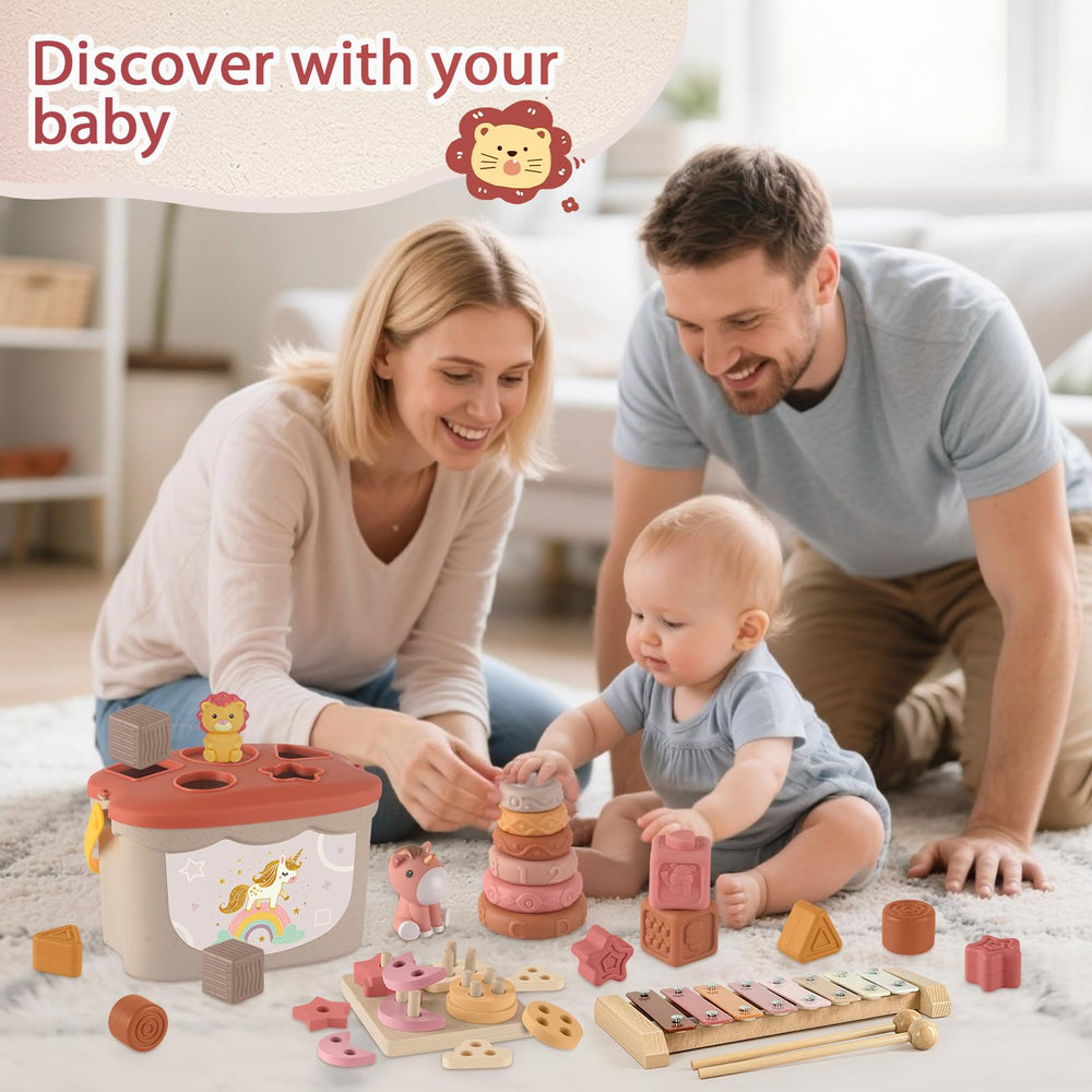 FEBALHS soft silicone sensory toys are teething-safe and bath-friendly