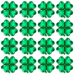 FEBSNOW 18-inch shamrock foil balloons for a vibrant St. Patrick's backdrop