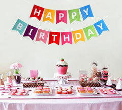 FECEDY eco-friendly banner showcases sustainable party decor options