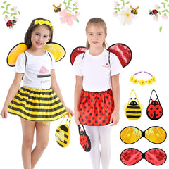 Fedio purple fairy costume ready for imaginative adventures and role play.
