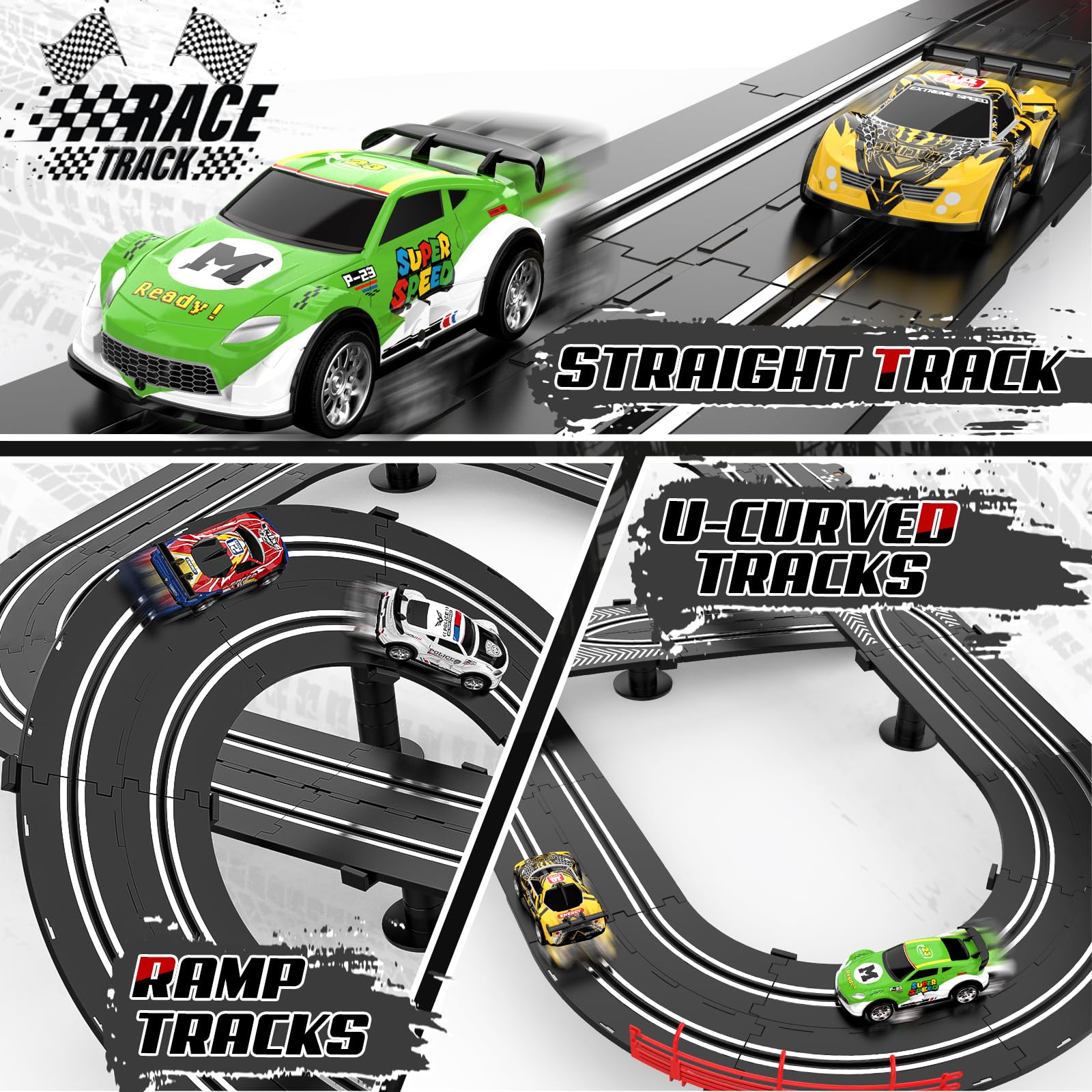 Fedonak circular track layout demonstrates seamless curves and smooth transitions.
