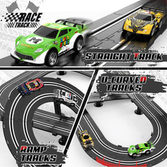 Fedonak circular track layout demonstrates seamless curves and smooth transitions.