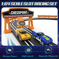 Fedonak track shows automatic lap counter in action