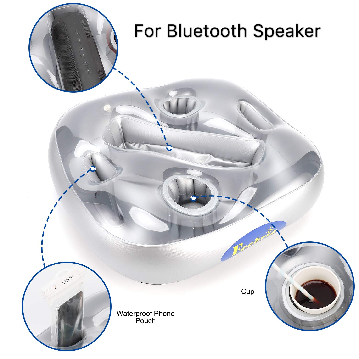 Feebria 0-6mm durable plastic construction offering puncture-resistant use