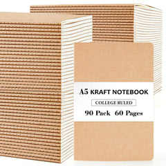 Feela kraft notebook pack 90 keeps you organized on the go with bulk value.