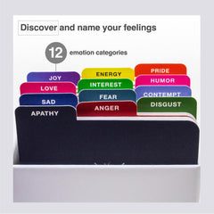 FeelWise 156 Emotions Cards Spread enables nuanced emotion identification and reflection.