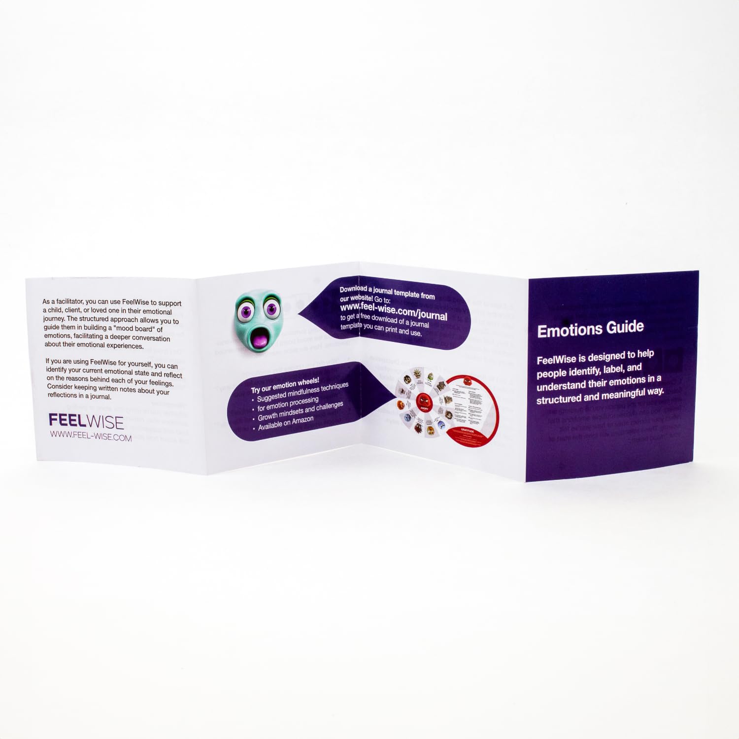FeelWise Daily Emotional Reflection Desk promotes mindful, consistent self-awareness.