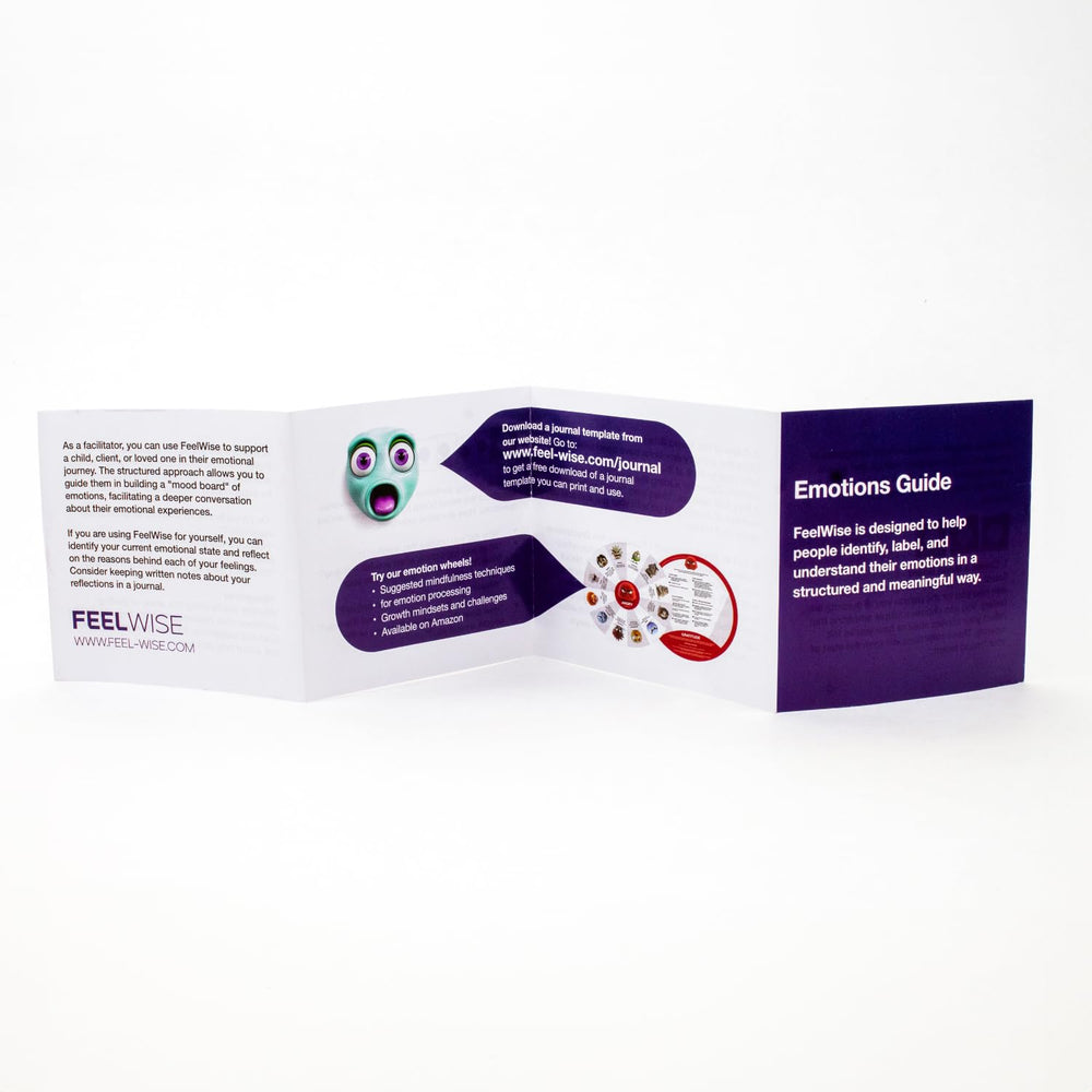 FeelWise Daily Emotional Reflection Desk promotes mindful, consistent self-awareness.