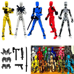 Feetcant Titan 13 joints-poseability enables dynamic poses for display and play.