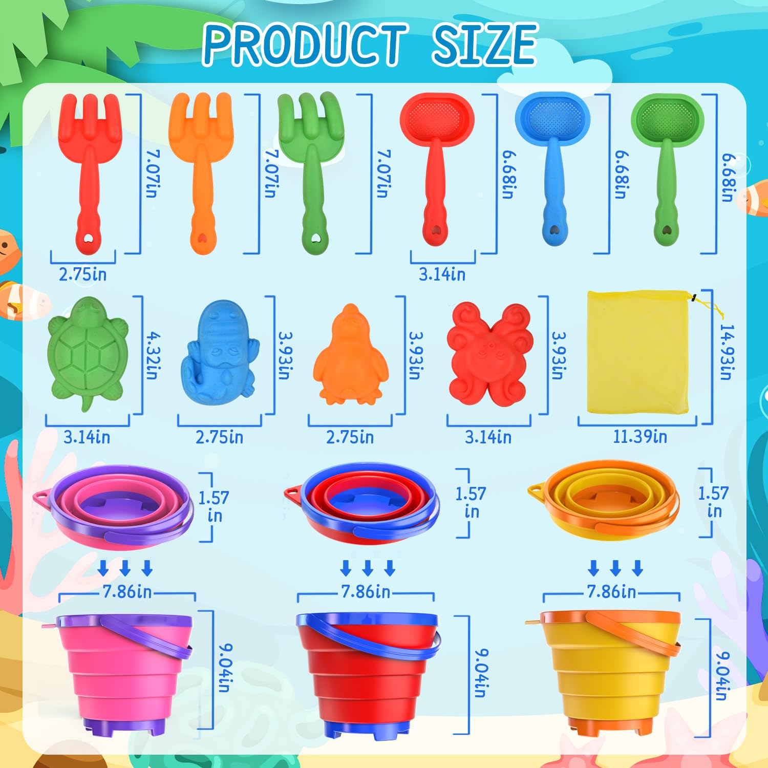 Fegalop beach shovels in action, perfect for curious toddlers.
