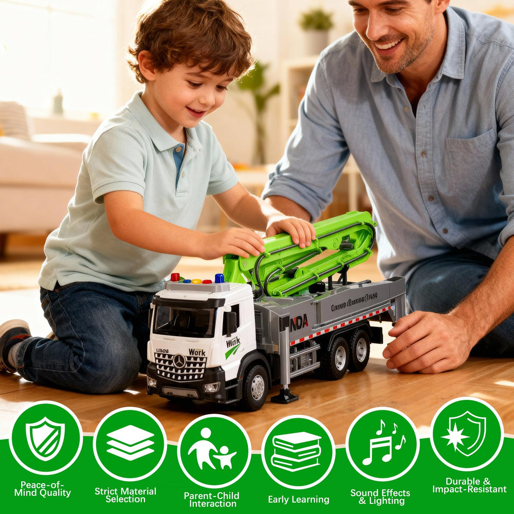 FEIDAMA cement pump truck extendable outriggers for stability