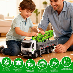 FEIDAMA cement pump truck extendable outriggers for stability