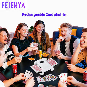 FEIERYA shuffler auto-shuffle button for effortless play