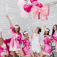 Feifeiya Coquette hanging ring offers easy display for party spaces.