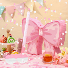 Feifeiya Coquette pink eye masks ideal for playful blindfold challenges.
