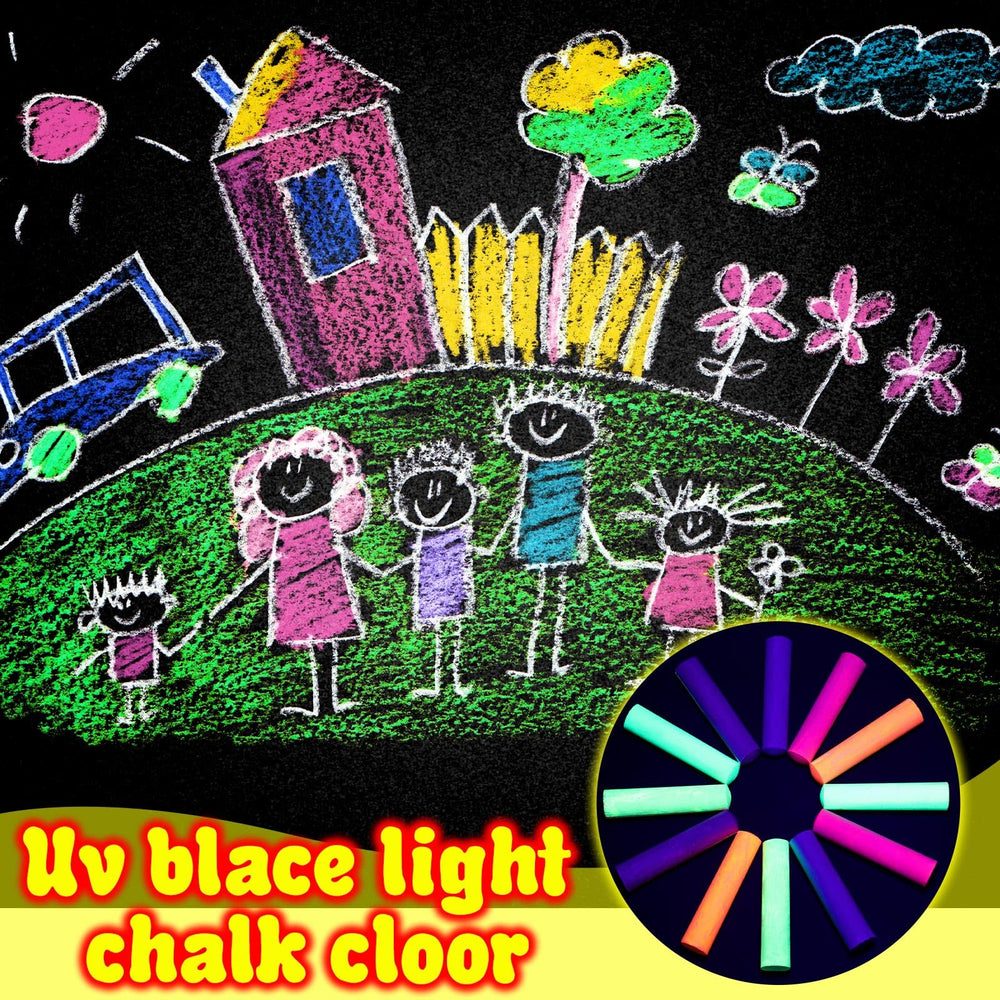 Feifeiya glow chalk round grip for comfortable drawing sessions