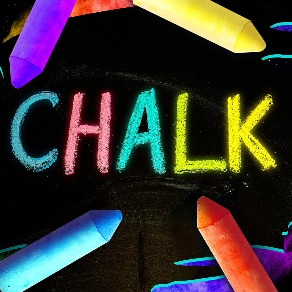 Feifeiya multi-surface chalk writes on pavement and boards