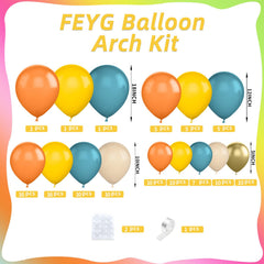 FEYG balloon garland here comes balloon garland creates a charming photo backdrop