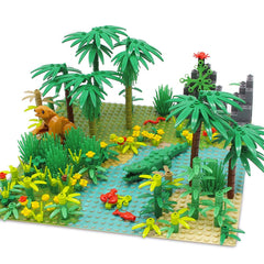 Feleph Baseplates 10in square provide a stable foundation for scenes