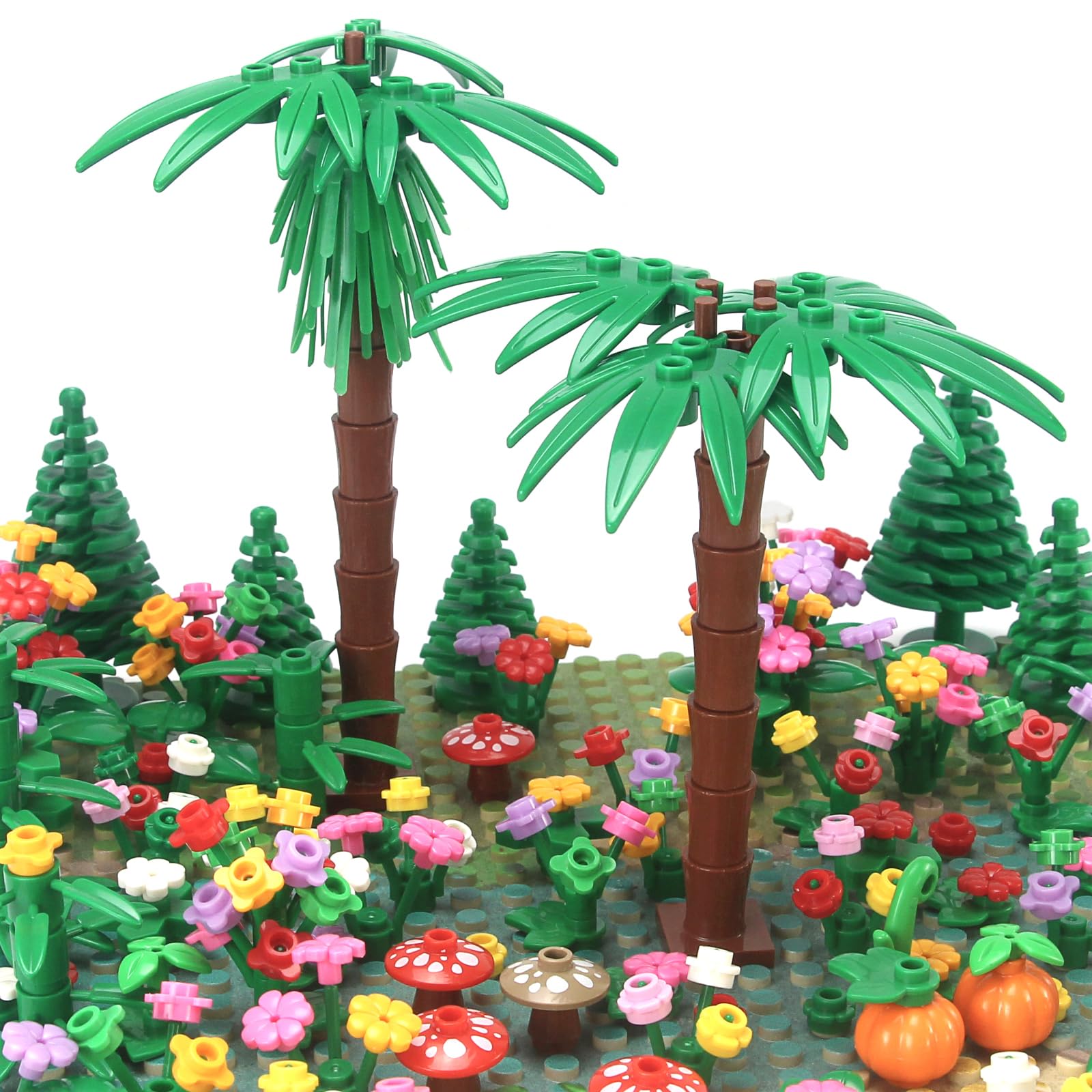 Feleph garden plants vines and foliage add layered greenery to play habitats