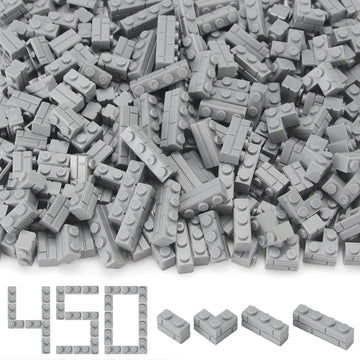 Feleph Masonry Bricks Set build example shows versatile layouts