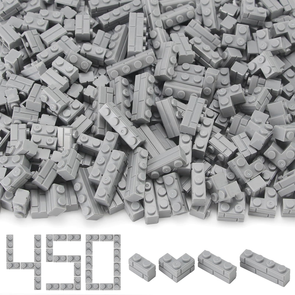 Feleph Masonry Bricks Set build example shows versatile layouts