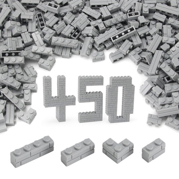Feleph Masonry Bricks Set gray packaging ready for creative building play