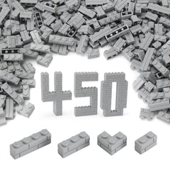 Feleph Masonry Bricks Set gray packaging ready for creative building play