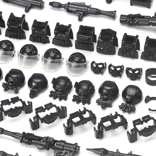 FELEPH SWAT weapons accessories close-up highlighting versatile gear for tactical setups