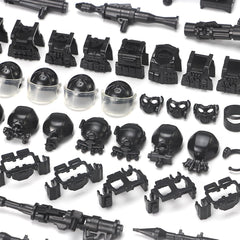 FELEPH SWAT weapons accessories close-up highlighting versatile gear for tactical setups