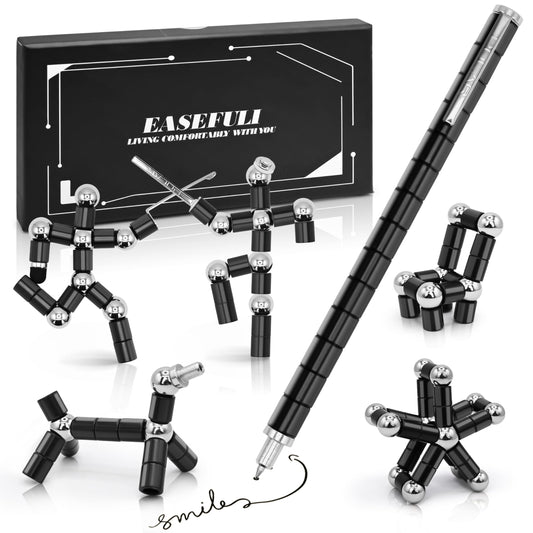 Felikray magnetic fidget pen in black for focused work and play.