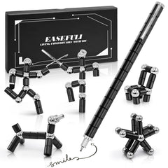 Felikray magnetic fidget pen in black for focused work and play.