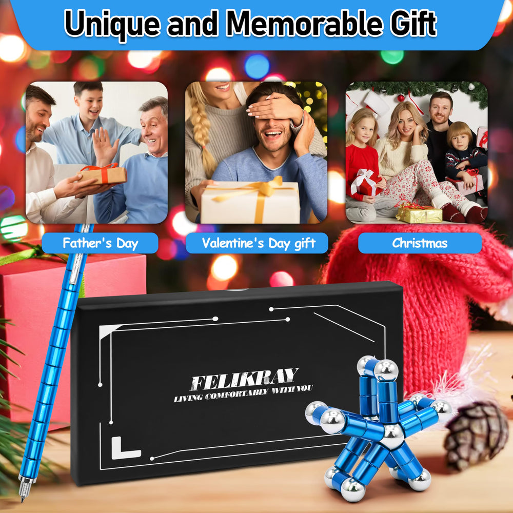 Felikray magnetic fidget pen used for focus moments and stress relief