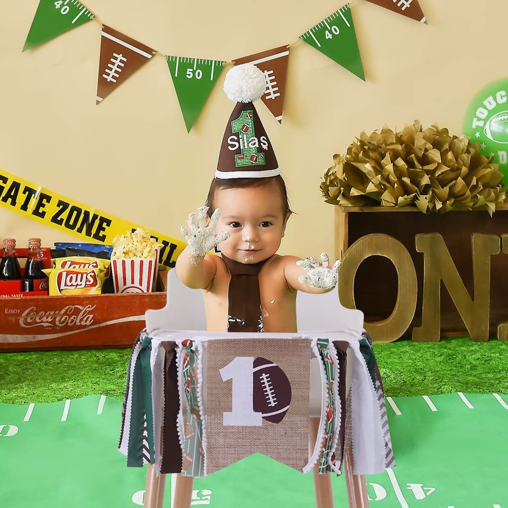 FELIX football themed photography prop, enhances milestone photo sessions.