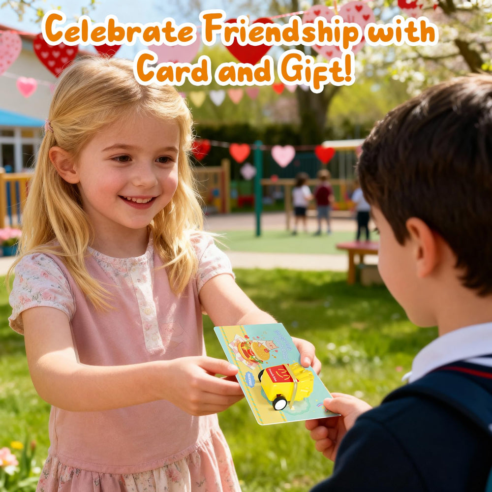 Feltom party favors inspire fun at school events.
