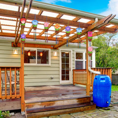Fennoral color rope provides sturdy hanging and color accents