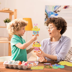 Fennoral EVA foam material close-up, safe reusable material for playful crafts