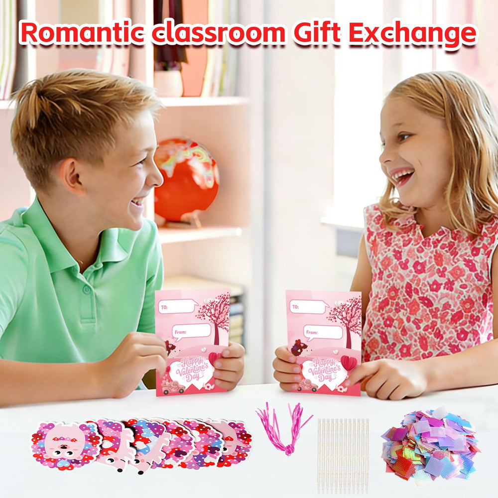Fennoral Hedgehog Heart Poke Kit – durable EVA foam for lasting, colorful decorations.