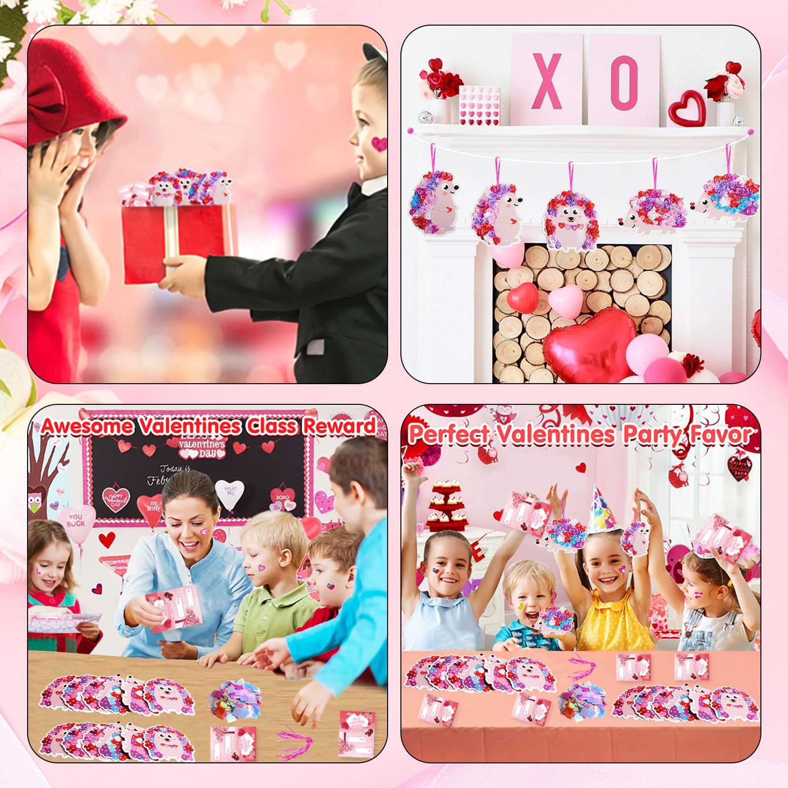Fennoral Hedgehog Heart Poke Kit – pre-designed sheets and cards for quick, delightful crafts.