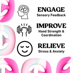 Fenrici popper hands snapping action demonstrates quick sensory feedback.