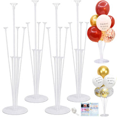 Fenxyo balloon stand kit assembly demonstrates a stable table centerpiece setup