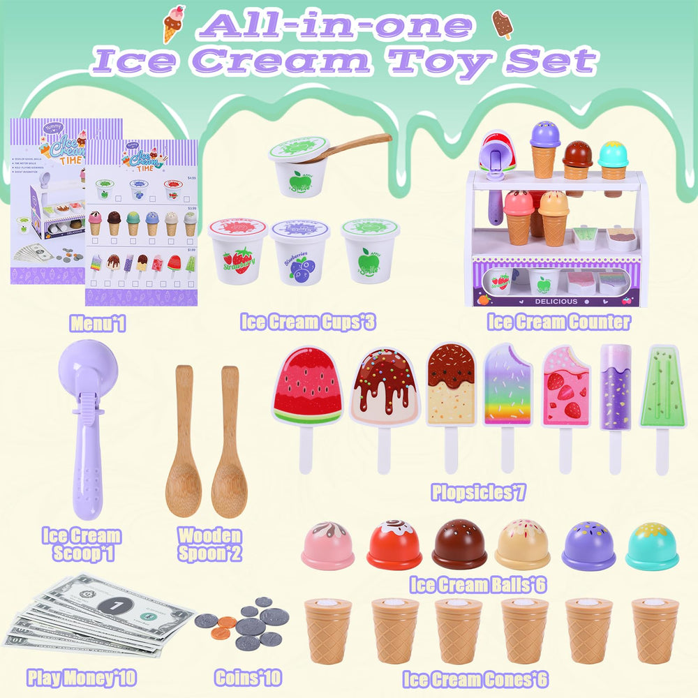 FENYAN popsicle treats add color to storytelling play.