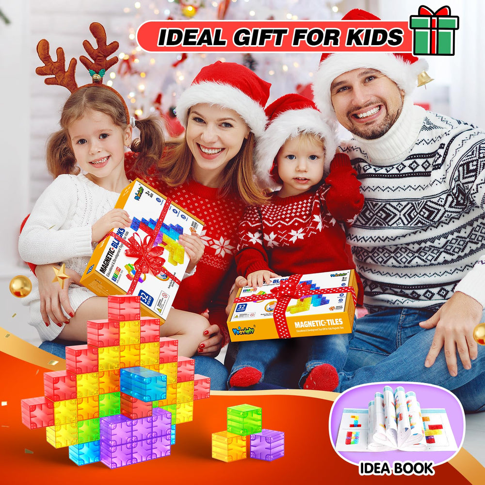 Feoxialy magnetic set is ideal for travel and car rides.