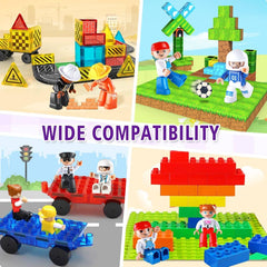 Feoxialy magnet tile figures are safe, durable, and easy to connect.