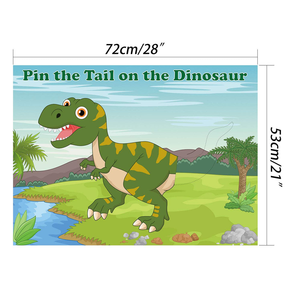 FEPITO dinosaur blindfold ready for kid-friendly game time.