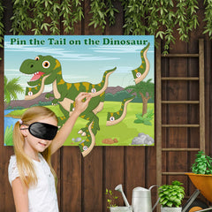 FEPITO dinosaur party supplies kit enhances classroom celebrations.