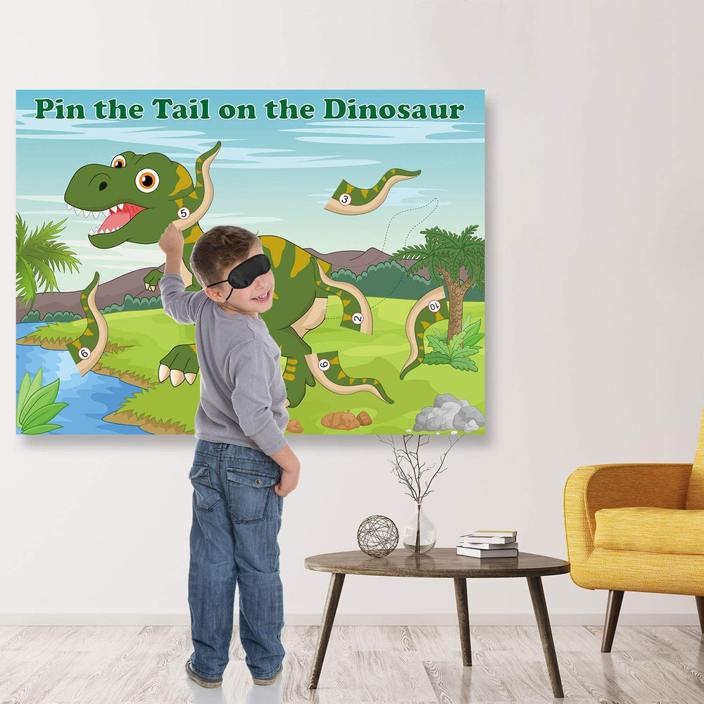 FEPITO dinosaur party wall decor doubles as a fun keepsake.